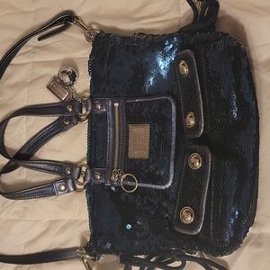 Extremely Rare! COACH Poppy Sequin Spotlight Tote
